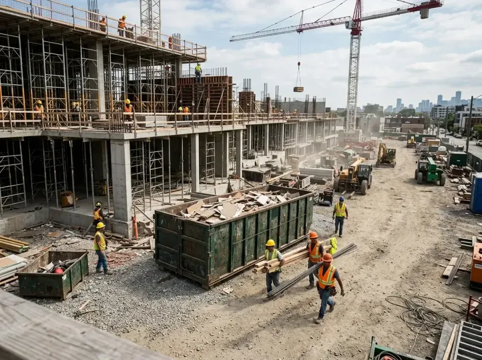 commercial-construction-site-w-002 — frequently asked questions, Low Cost Construction Dumpster Rental in Monfort Heights, OH